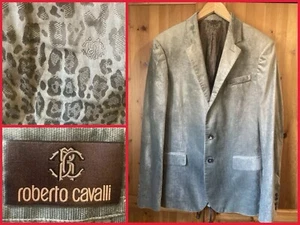 Rrp £595 : ROBERTO CAVALLI : Mens Designer Valour Sport Coat Blazer : L / EU 52 - Picture 1 of 20