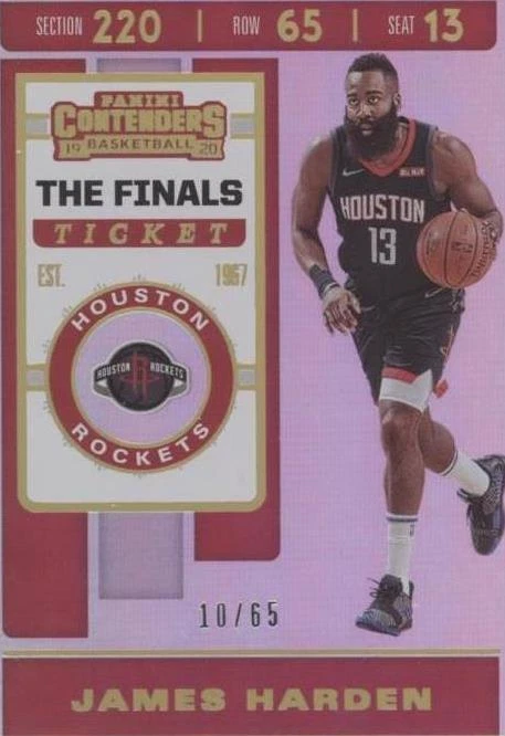 2019-20 Panini Contenders - James Harden #40