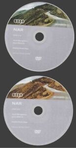 New Audi RNS-E 2018 / 2019 North America Navigation DVD (2xDVD) Map GPS Update