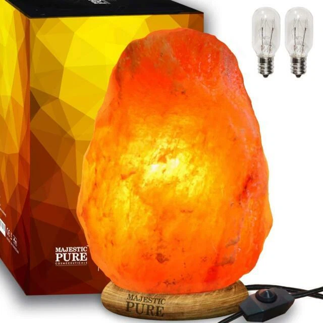 Majestic Pure Himalayan Salt Lamp - Natural Pink