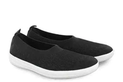Zapatos sin cordones FitFlop Z5749* para mujer negros Uberknit bailarina talla 8,5 M Foto 1 de 4