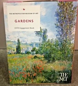 The Metropolitan Museum of Art Gardens 2019 Engagement Calendar Authentic Sealed - Bild 1 von 4