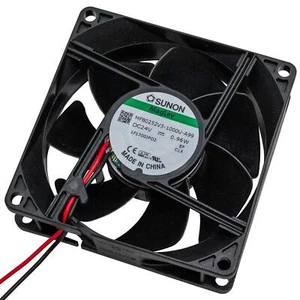 Lüfter 24V DC 0,96W 80x80x25mm 56,1m³/h 2600U/Min 56,1m³/h Sunon MF80252V31000UA - Bild 1 von 4