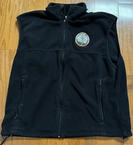 Chestnut Hill, Fleece Vest, Wilderness Medicine Logo, Size L, Black - Picture 1 of 4
