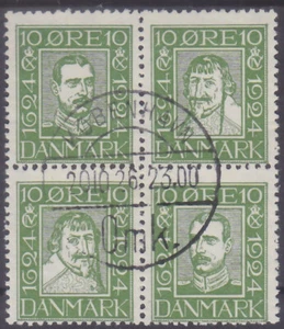 DINAMARCA 1924 - 4 BLOQUES Mi.: 131+134+137+140 - Usado - Imagen 1 de 1