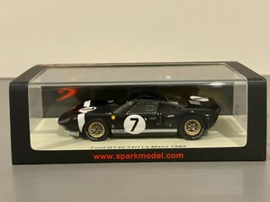 SPARK 1:43 SCALE FORD GT40 1965 24H LE MANS #7 BONDURANT MAGLIOLI S4536 - Picture 1 of 5
