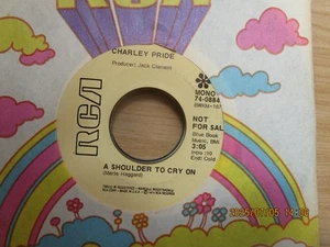 CHARLEY PRIDE=A SHOULDER TO CRY ON (AMERICAN PROMO) EX+ - Bild 1 von 1