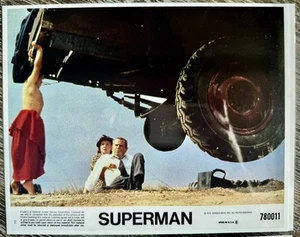SUPERMAN THE MOVIE Christopher Reeve 1978 Lobby Card 10.5 x 8.5 Lithograph MINT - Picture 1 of 1