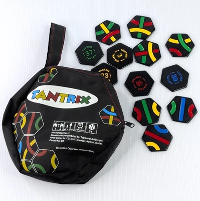 Tantrix Spiel Travel Pack 100% KOMPLETT (56 Spielsteine + Anleitung + Reiseetui) - Bild 1 von 4
