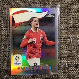 2023-24 Topps Chrome UEFA Euro 1960 Insert Marcel Sabitzer - Picture 1 of 2