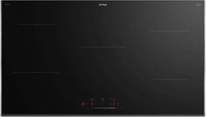 Omega 90cm Induction Cooktop Black Glass OCI905TZ - Picture 1 of 7