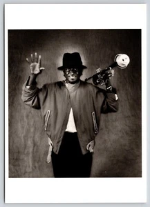 Postkarte Miles Davis afroamerikanische Musikertrompete - Bild 1 von 2