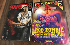 metal hammer magazine Rob Zombie  promo insert lords salem poster & issue # 315