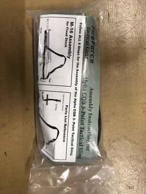 FIREFORCE NEW in Package Fire Force Gear Alpha CQB 3 Point Sling