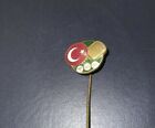 1950s Turkish NOС Olympic Table Tennis Ping Pong Team pin badge RARE !!!
