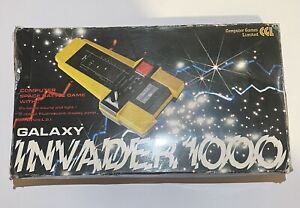 Galaxy Invader 1000 Vintage Electronic Computer Game With Box And Inserts CGL