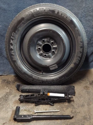 Ford Fusion MKZ Milan 2008 16" rueda de repuesto 16x4 llanta y kit de terminales de gato de emergencia Foto 1 de 4