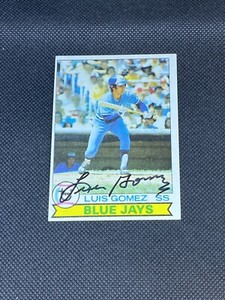 Luis Gomez 1979 Topps #254 Toronto Blue Jays Braves Signed Auto Autographed Card