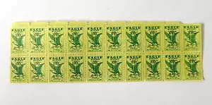 38 Vintage Eagle Savings Folleto Stamp 10 - Eagle Stamp Co. (1903-1987) - Imagen 1 de 4