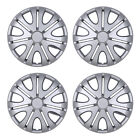 4PCS 15 Sliver Lacquer Hubcaps Wheel Rim Covers For Chevy Toyota Dodge Kia ABS Ford Club Wagon