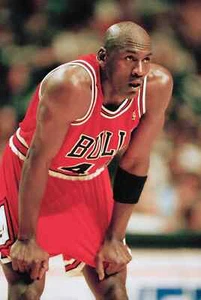 MICHAEL JORDAN LEGENDARY BASKETBALL PLAYER #23 - 4x6 Glossy Printed Photo - Picture 1 of 1