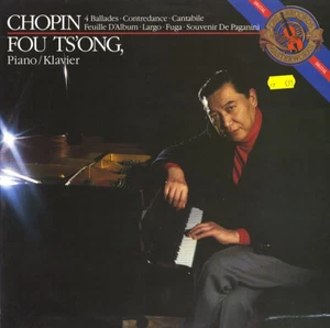 FOU TS'ONG Piano CHOPIN Ballades Contredance Cantabile etc CBS IM-42207 1985 EX - Picture 1 of 3