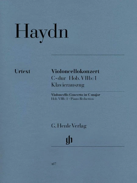 Haydn Concerto for Violoncello and Orchestra C Major Hob.VIIb:1 Book 051480417 - Image 1 of 1