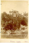 Martinique, Fort-de-France, fontaine Gueydon  Vintage albumen print Tirage alb