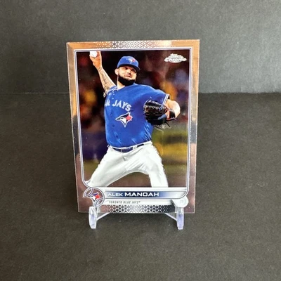2022 Topps CHROME Baseball #36 Alek Manoah EX/NM - Image 1 of 2