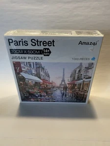 Paris Street Jigsaw Puzzle 1000 Pieces 70cm X 50cm Amazqi - Picture 1 of 4