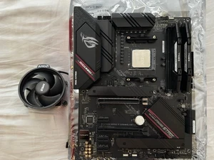 AMD Ryzen 7 5700X3D, ASUS ROG STRIX B550-F WiFi II ATX, G-SKILL 16GB RAM BUNDLE - Afbeelding 1 van 17