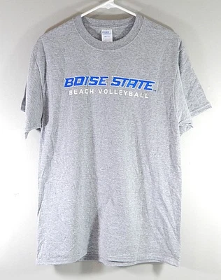Camiseta Emitida por el Equipo de Voleibol Playa Boise State Broncos Gris Jaspeado Nueva M Foto 1 de 2