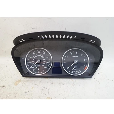 06-10 BMW E60 Serie 5 6 cilindros cuadro de instrumentos velocímetro velocímetro 174 k OEM Foto 1 de 4