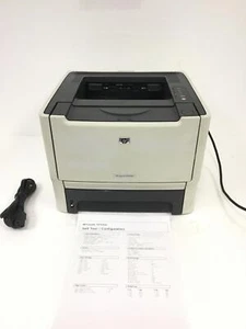 Imprimante laser de groupe de travail HP Laserjet P2015DN avec recto verso, toner, PC 41K, LIVRAISON GRATUITE - Photo 1/10