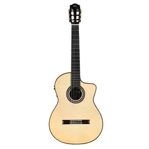 Cordoba GK Pro Negra - Spruce Top, Rosewood Back & Sides with Pickup & Wood Case - Picture 1 of 2
