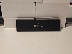 PureDial Men’s Watch- THE SQUARE LEGACY - BLACK/SILVER - Picture 1 of 2
