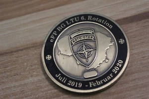 NATO eFP BG Ltu 6.Rotation Headquarters Company Challenge Coin - Picture 1 of 3