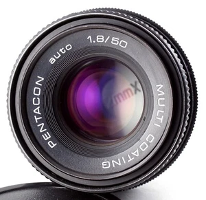Top M42 Objektiv PENTACON auto 1.8/50 MC * 50mm F/1.8 * aka Meyer-Optik Oreston - Bild 1 von 11