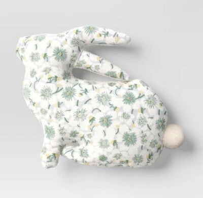 Target Threshold Easter Bunny Cotton Throw Pillow Rabbit Spring Farmhouse Decor - Image 1 of 4