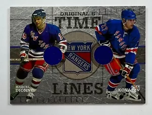 2003 im Spiel Marcel Dionne & Alex Kovalev Original 6 Zeitlinien Relikt HRA4 - Bild 1 von 2