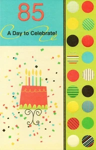 Tarjeta especial de FELIZ 85 CUMPLEAÑOS PARA 85 AÑOS de Gallant Greetings + Sobre - Imagen 1 de 4