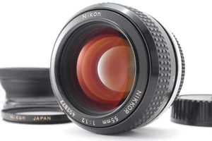 Near Mint Nikon Ai Nikkor 55mm f/1.2 Standard MF Lens w/Caps Filter From JAPAN - Imagen 1 de 12