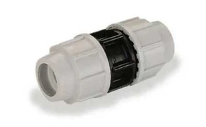Plasson MDPE Metric Straight Repair Coupling Compression Fitting - Picture 1 of 2