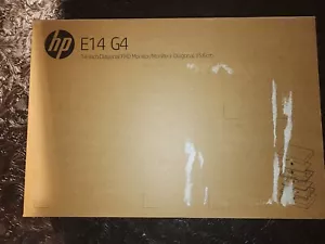 HP E14 G4 Portable Monitor 14-inch Diagonal FHD Monitor BRAND NEW!! - Picture 1 of 4