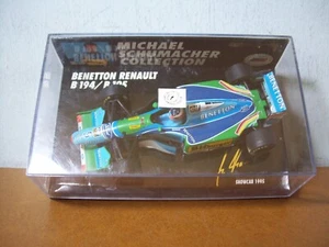1/43 MINICHAMPS MICHAEL SCHUMACHER Nr 14 BENETTON RENAULT B194/B195 SHOWCAR 1995 - Picture 1 of 5