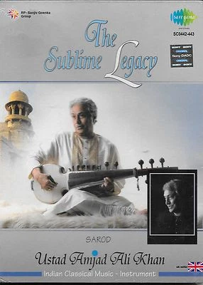 USTAD AMJAD ALI KHAN - '' THE SUBLIME LEGACY '' NEW BOLLYWOOD CD - Image 1 of 2