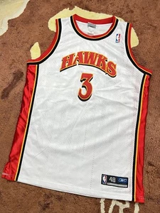Maglia basket vintage Atlanta Hawks Shareef Abdur Rahim NBA 48 XL giovane - Foto 1 di 12
