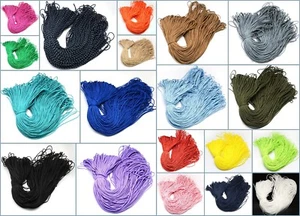 Polyesterkordel 2mm 5 Meter SERAJOSY Flechtkordel Flechtband Knüpfband - Bild 1 von 20