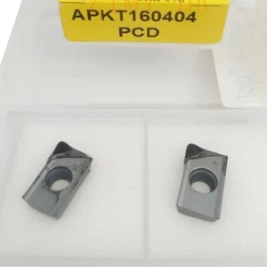 2pcs APKT 160404 PCD Used for Aluminum Milling Inserts CNC Lathe APMT1604 PCD - Picture 1 of 6