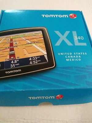 Sistema GPS Portátil TomTom XL 340 con Pantalla Táctil de 4.3" + Cables + Paquete de Manuales Foto 1 de 4